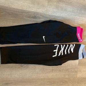 2 pairs of Nike Pro Womens Capri Leggings